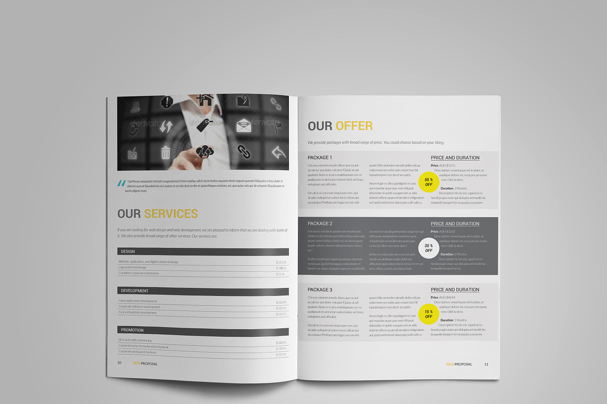 Greeney Proposal II, a Brochure Template by GreenDesign (Photo 4 of 4)