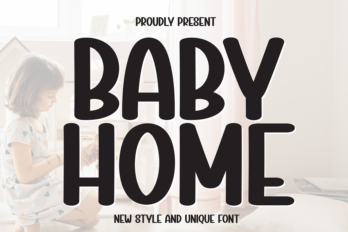 Baby Home | Script Font, a Script Font by Scratchones (Photo 1 of 8)