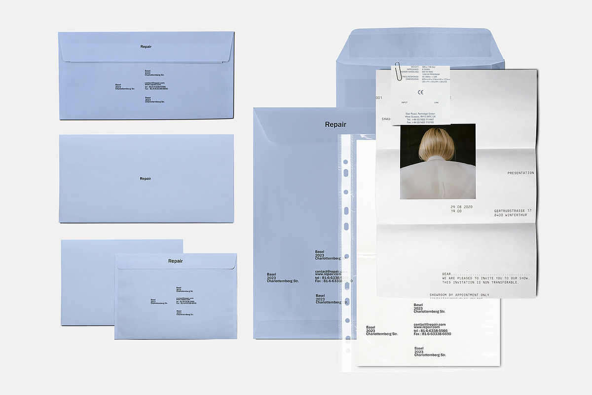 Branding Stationery Envelope Mockup, an Advertising Mockup by Replika Machine (Photo 2 of 8)