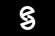 Double S-Shaped E Letter Logo, a Branding & Logo Template by Advateik ™ (Thumbnail 2 of 2)