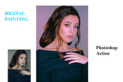 Digital Painting  Photoshop Action, an Action Add-On by Studio Retouch (Thumbnail 4 of 7)