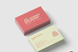 Canva Cake Maker Business Card