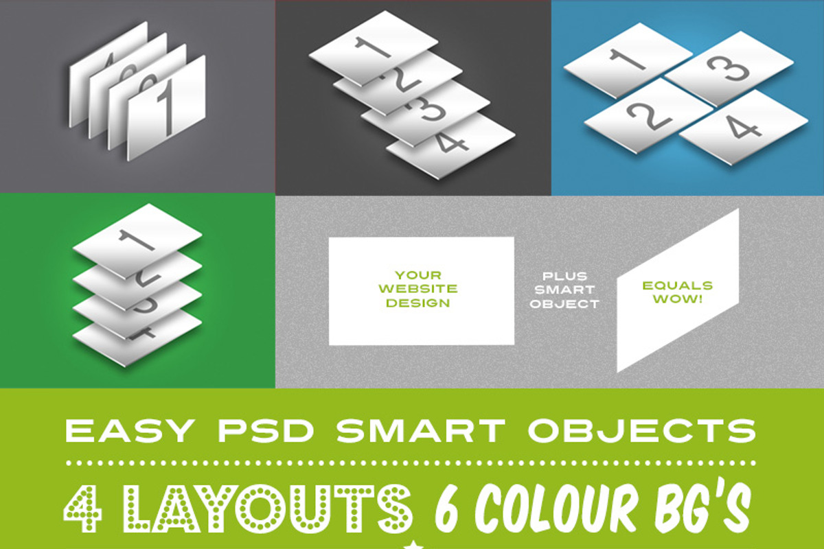 Isometric Website Design Mockups, a Templates & Theme by PitchStock (Photo 5 of 5)