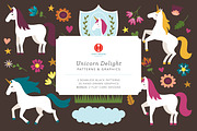 Unicorn Delight, a Graphic by Dish & Spoon Creative (Thumbnail 1 of 3)