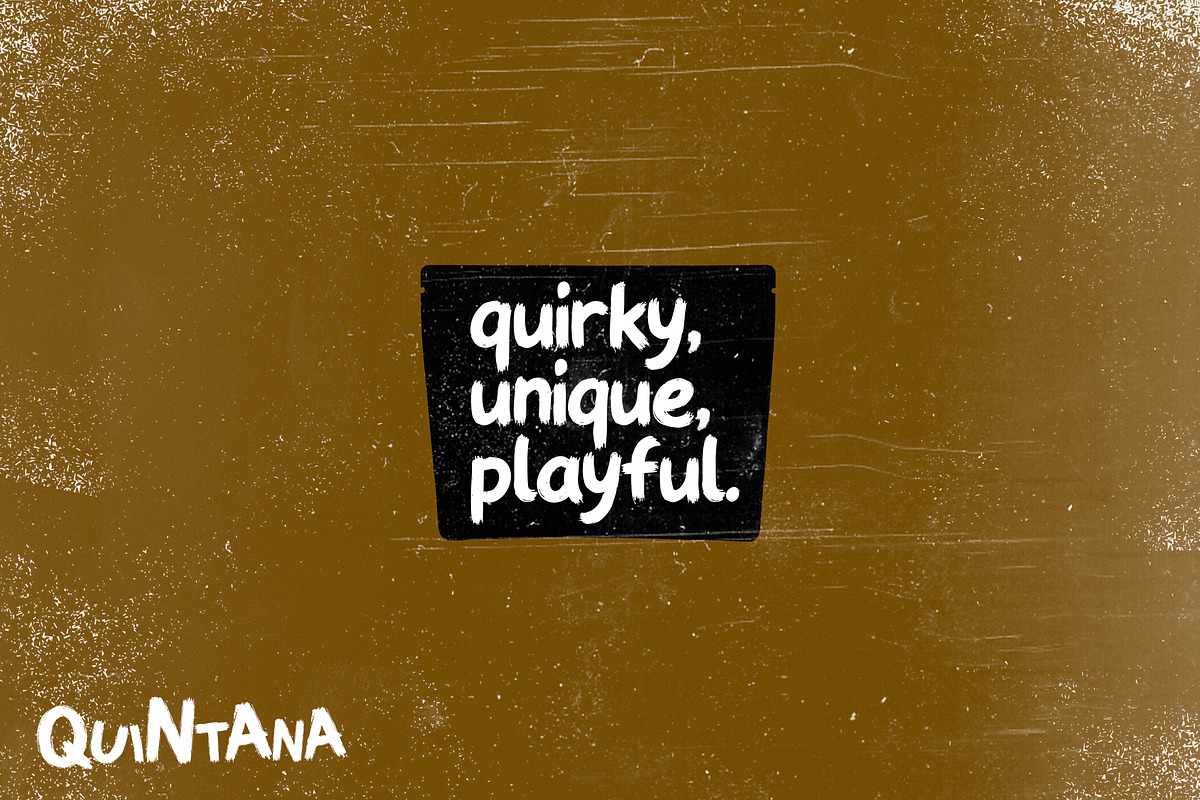 Quintana - Handwritten Font, a Handwritten Font by Layerform Design Co. (Photo 4 of 5)