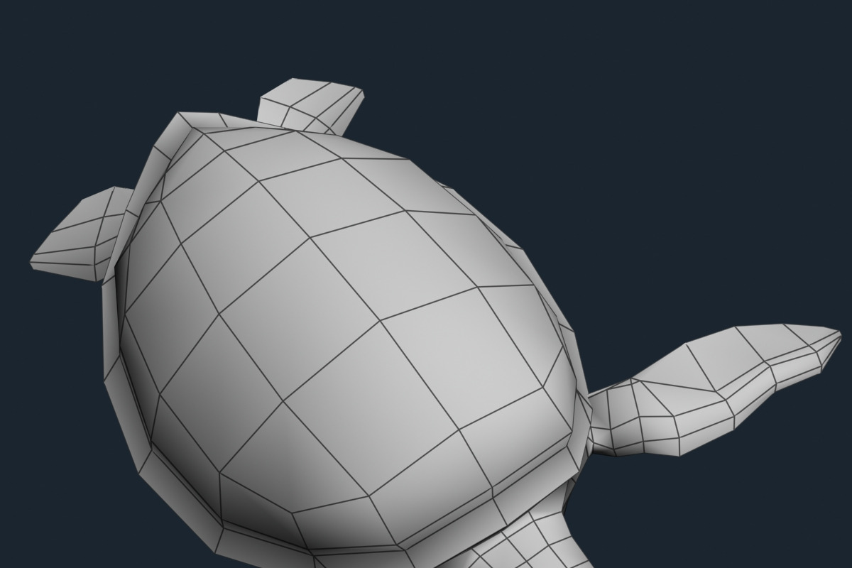 3DRT - Sealife - Turtle, an Animal 3D Model by 3DRT.com (Photo 2 of 3)
