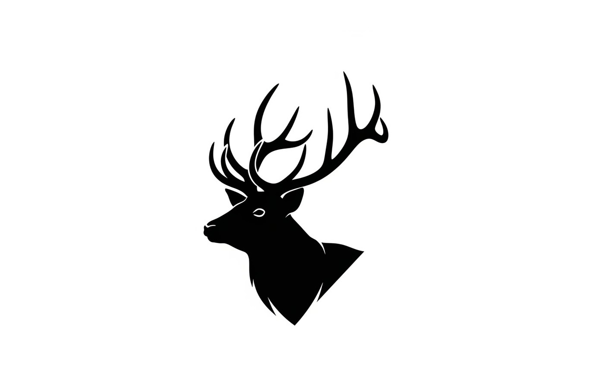 Majestic Deer & Stag Silhouette Bund, an Illustration by jahid234 (Photo 39 of 41)