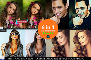 Vector Painting Actions Bundle, an Action Add-On by Vatdesign