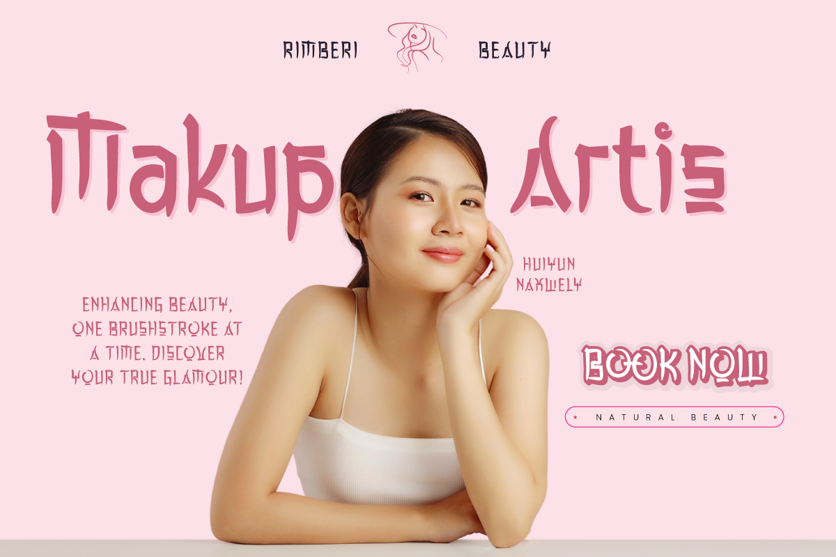 Waom - Korean Style Font, a Handwritten Font by productype1 (Photo 2 of 11)