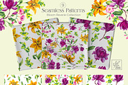 Bloom Reverie Watercolor Collection, a Decorative Illustration by SashaKondr (Thumbnail 10 of 14)