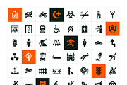 Public Signage Icons, a Solid Icon by Prosymbols (Thumbnail 6 of 6)