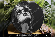 Beautiful Woman Sunglasses Chic, a Background Graphic by LaseredNinja (Thumbnail 4 of 7)