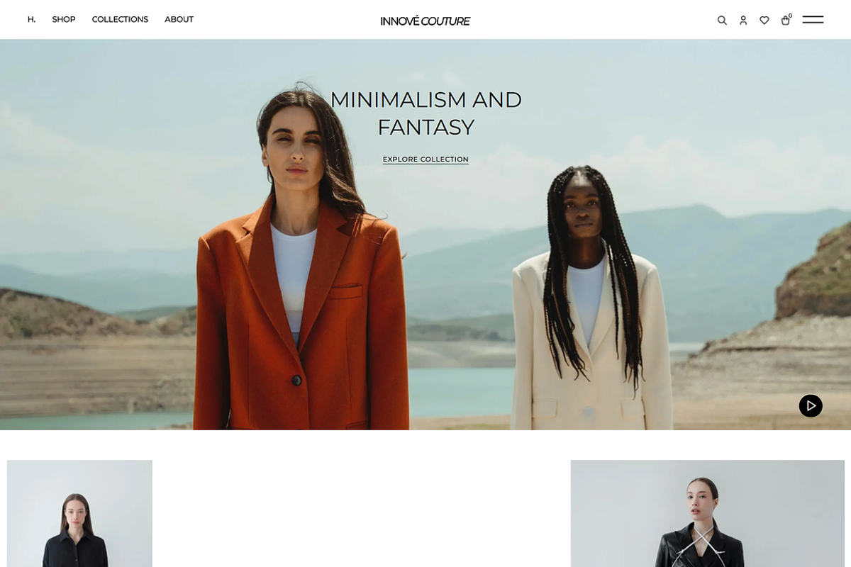 Fashion Clothing Ecommerce Shop, a WordPress Template by MasterDesigns (Photo 1 of 9)