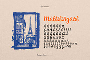 Maison Douce - French Font, a Script Font by ikiiko (Thumbnail 7 of 7)
