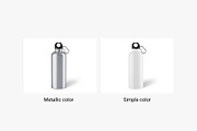 Metallic Bottle Mockup, a Product Mockup by AlkStudio (Thumbnail 10 of 10)