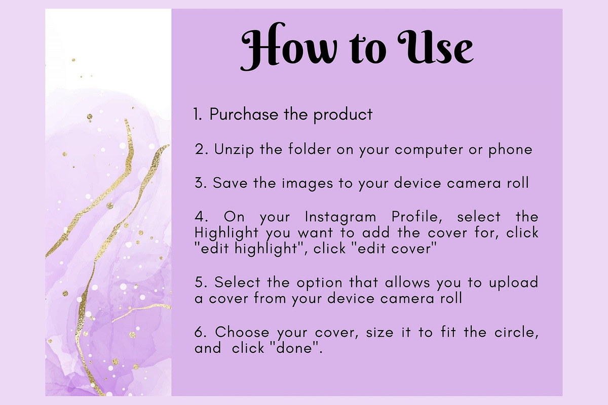 Mystical Purple Instagram Covers, a Marketing Template by CopertiniStudio (Photo 3 of 3)