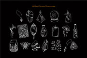 Witchy Aesthetic Vector Graphic Pack, an Illustration by Hannah Eliza Studio (Thumbnail 2 of 4)