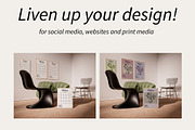 Art Mockup Set SHIRA, a Household Mockup by Bonumo (Thumbnail 7 of 13)