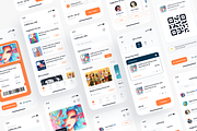 Evenline - Event Booking App UI Kit, an UI Kit Template by Unpixel Design (Thumbnail 3 of 6)