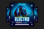 Night Club Flyer, a Flyer Template by CocoDesign (Thumbnail 1 of 2)