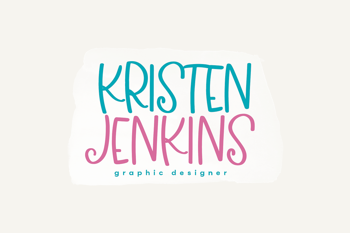 Berry Bliss | Fun Handwritten Font preview 8
