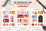 Valentines decorations PART 2, a Stationery Template by Ruslana Lubenets (Thumbnail 2 of 7)