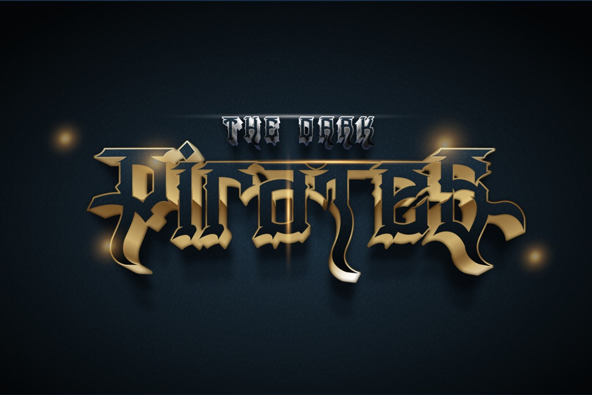 Wangor Asfrac - Modern Blackletter, a Blackletter Font by Dhabee (Photo 12 of 15)