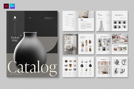 Catalog Brochure Template, a Brochure Template by BrandPacks