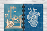 75 Steampunk Junk Journal Cover, a Brochure Template by LA Design (Thumbnail 9 of 10)