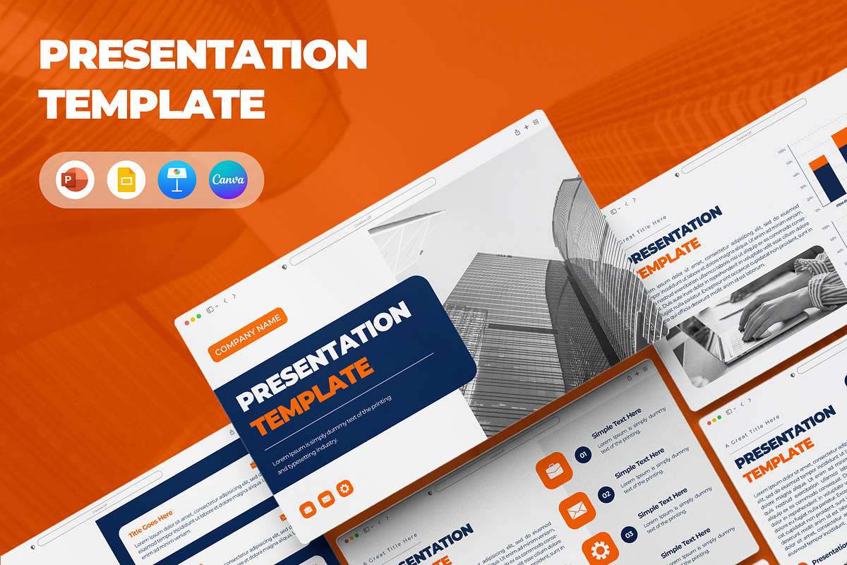 Business Strategy Presentation, a Presentation Template by CreativeUP (Photo 1 of 6)