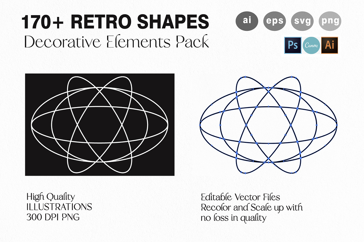 170 Retro Shapes Atelier, an Object Graphic by Katrinelly (Photo 7 of 10)