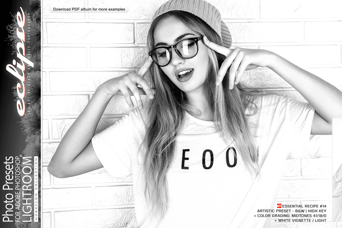 Presets for Lightroom / ECLIPSE B&W, an Action Add-On by Miracle_Design (Photo 15 of 22)