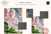 Watercolor Photoshop Fresco Brushes, a Brush Add-On by Julia Dreams (Thumbnail 6 of 10)