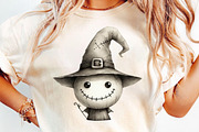 Whimsical Halloween Clipart, an Illustration by DreamCafeArt (Thumbnail 8 of 8)