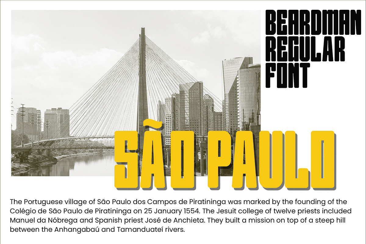 Beardman - Headline Condensed Font, a Sans Serif Font by roomspace creative lab (Photo 9 of 15)