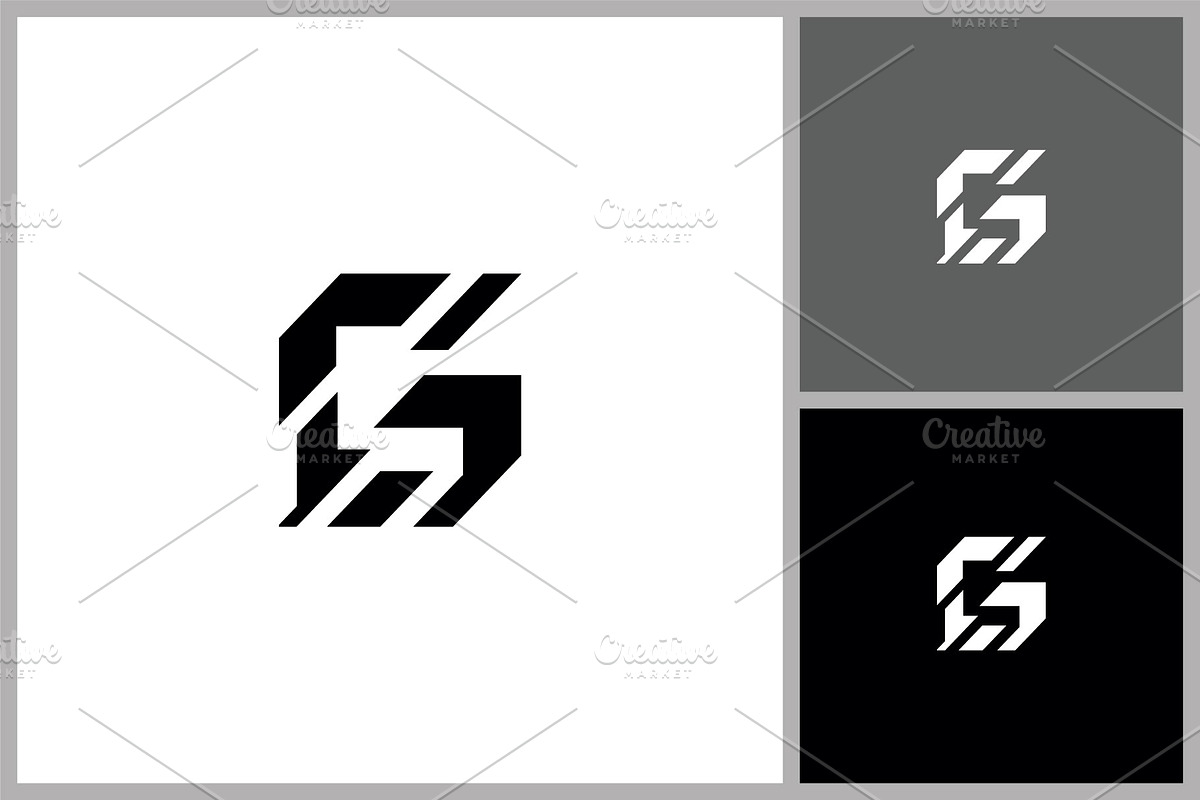 Modern Letter S or G Logo, a Branding & Logo Template by quadrazo