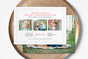 Vintage Mini Session Flyer Template, a Flyer Template by The Proper Type™ (Thumbnail 1 of 2)