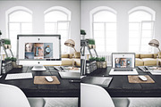 Workspace Mockup Set 4, a Mac Mockup by Best Pixels™ (Thumbnail 3 of 3)