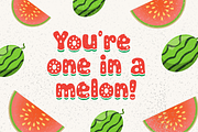 Watermelon Splash - SVG Font, a Handwritten Font by Wellscript Studio (Thumbnail 2 of 16)