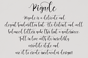 Pigade | handwritten font, a Script Font by Scratchones (Thumbnail 3 of 7)