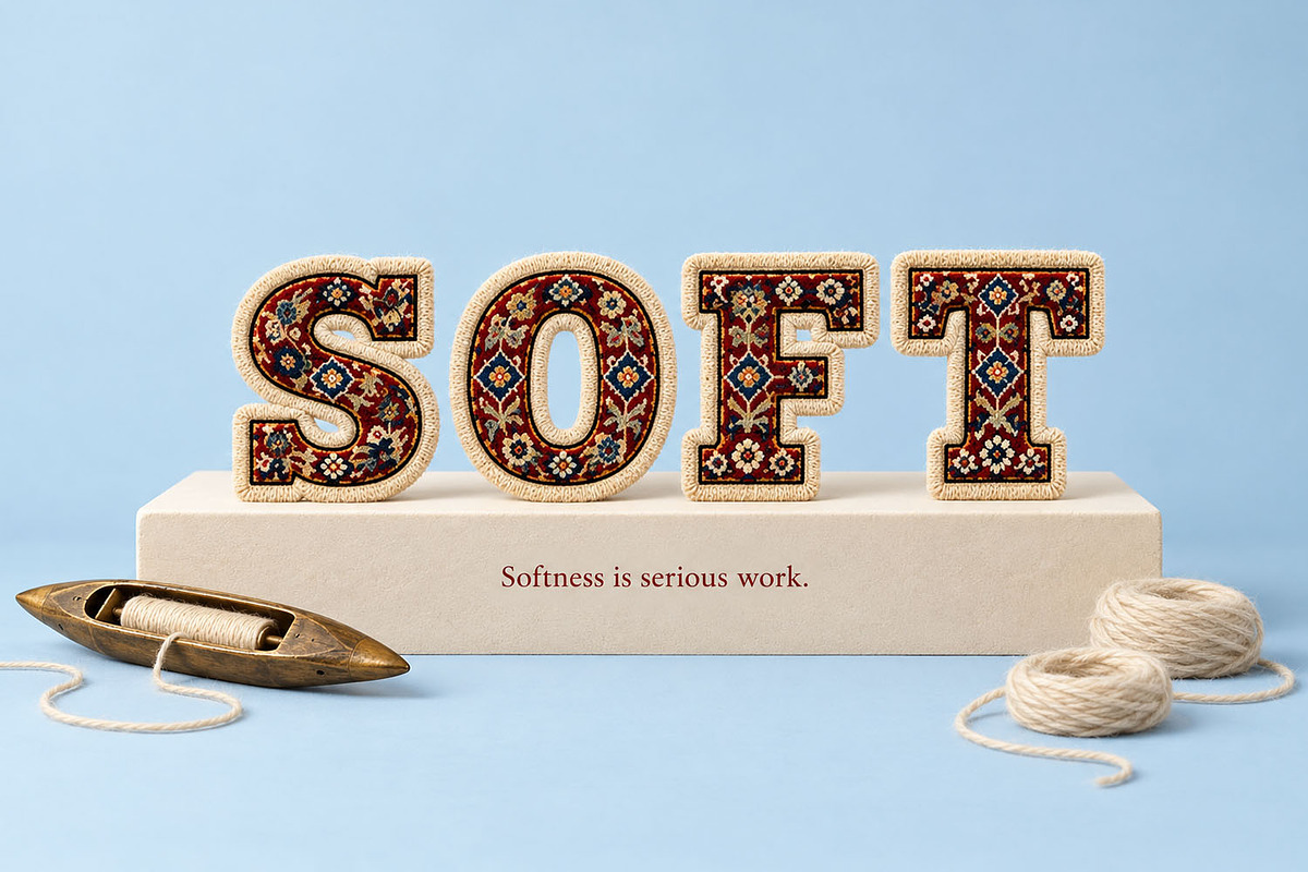Woven Carpet Font, a Serif Font by Handmadefont (Photo 13 of 15)
