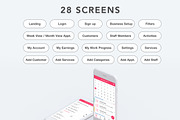 Appointment Manager App Design, an UI Kit Template by App Innovation (Thumbnail 6 of 8)