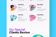 Agency Landing Page Layout, a Landing Page Template by CreativeShaper (Thumbnail 5 of 6)
