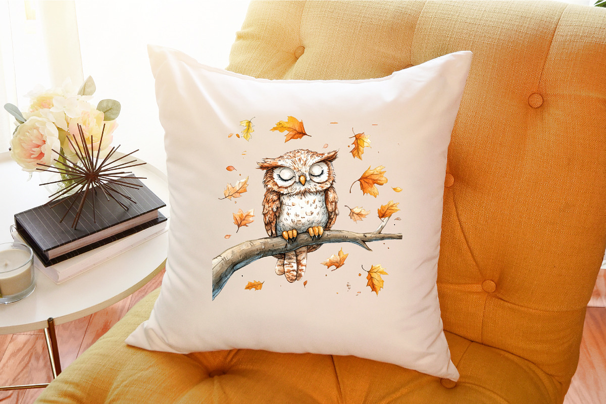 Cozy Fall Clipart, Fall Animals Clip, an Illustration by Sublimation Artist (Photo 6 of 6)
