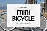 Mini Bicycle, a Script Font by InermediaSTUDIO (Thumbnail 1 of 8)