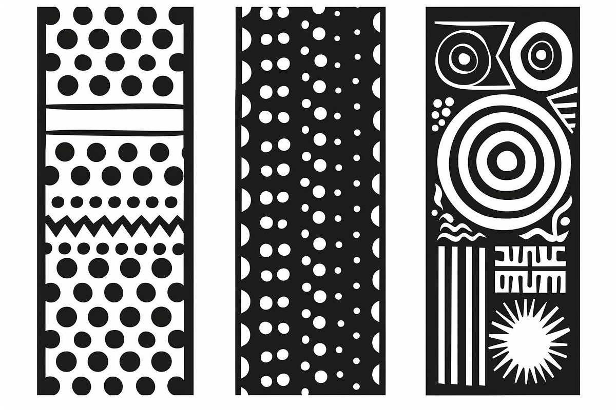 Geometric Laser Cut Vector Bundle, an Illustration by Designs_River (Photo 4 of 9)