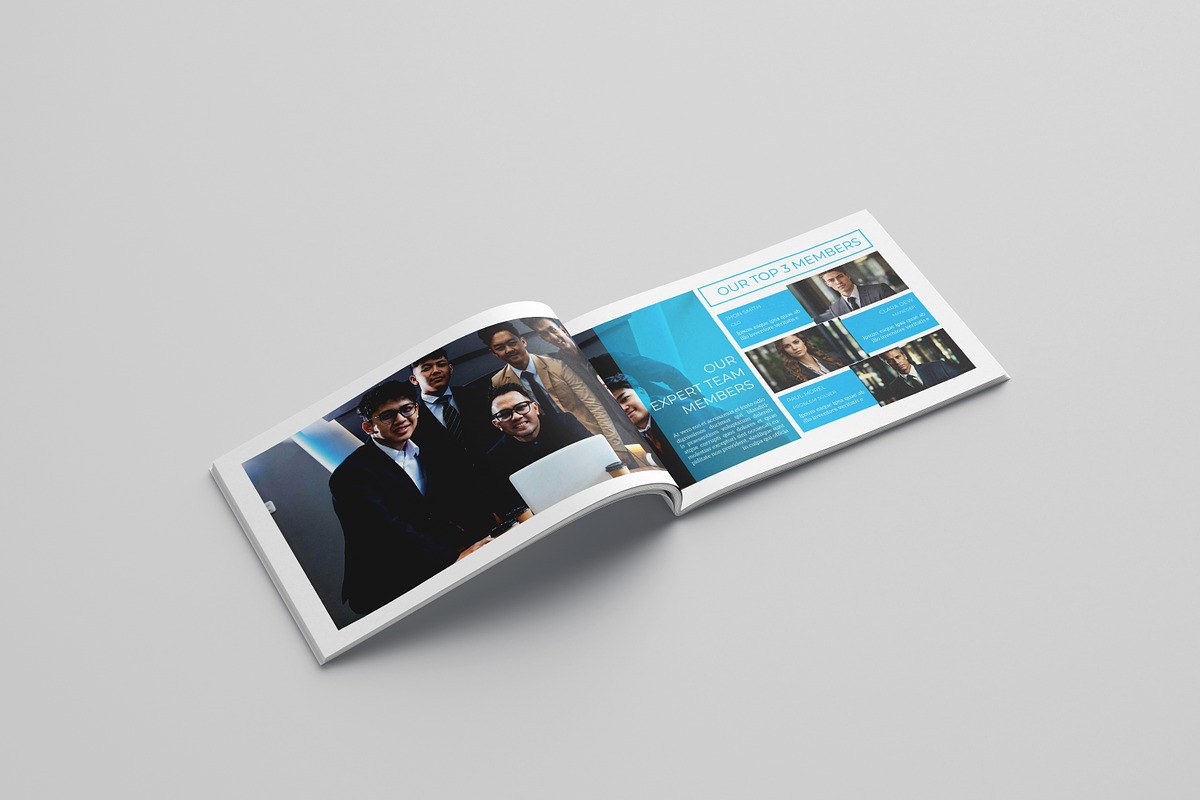 Corporate Company Profile Brochure, a Brochure Template by retrographix (Photo 5 of 10)