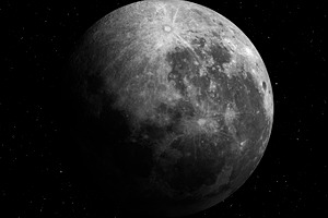 Moon featuring earth, planet, and cosmos