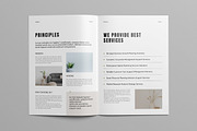 Portfolio Template Canva, a Brochure Template by Pixelpick (Thumbnail 4 of 9)