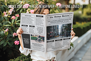 20 Newspaper template bundle, a Magazine Template by ZoloDesignHub (Thumbnail 7 of 9)